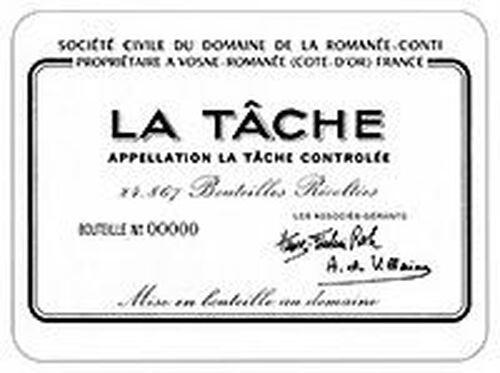 DRC Domaine de la Romanee-Conti La Tache 2015 Rated 98WA