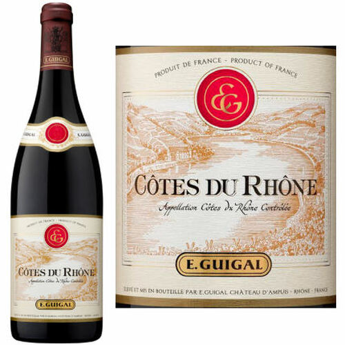 E. Guigal Cotes Du Rhone Rouge 2016 Rated 91WA