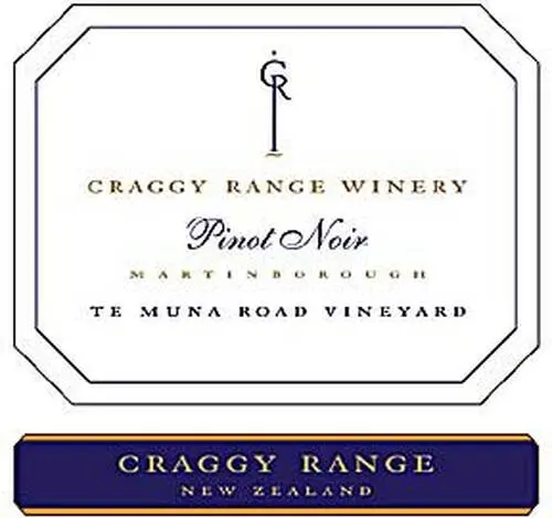 Craggy Range Te Muna Road Vineyard Pinot Noir 2017 (New Zealand)