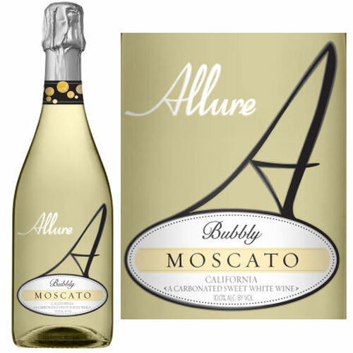 Allure Bubbly California Moscato NV Rated 90 GOLD MEDAL