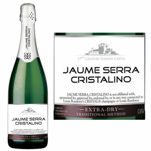 Jaume Serra Cristalino Extra Dry Cava NV (Spain) Rated 89W&S