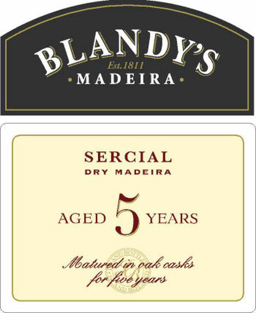 Blandy's 5 Year Old Sercial Madeira
