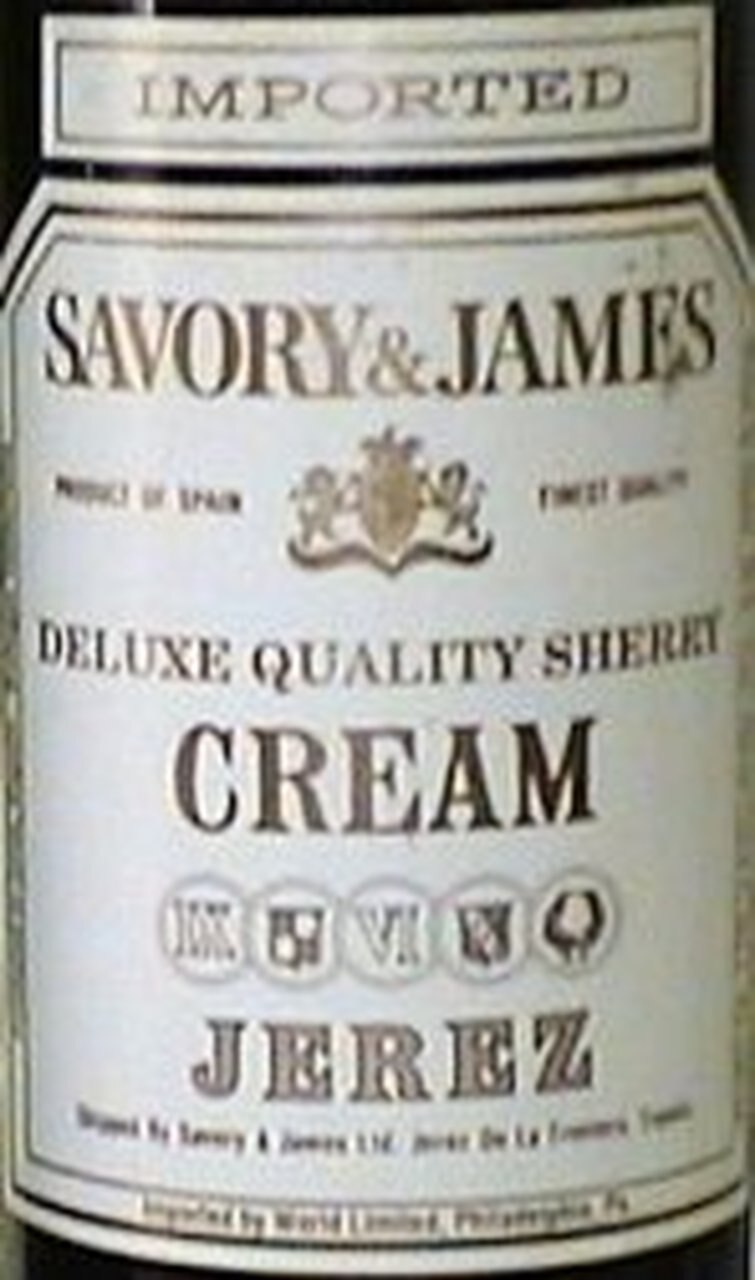 Savory & James Jerez Cream Sherry