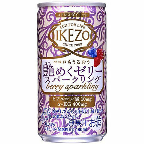 Ozeki Ikezo Berry Sparkling Jelly Sake 180ml Can