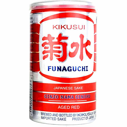 Kikusui Funaguchi Ginjo Nama Genshu Aged Red Sake 200ML