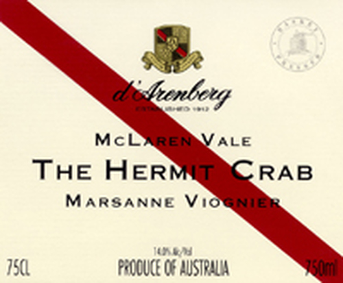 d'Arenberg The Hermit Crab Viognier Marsanne 2020 (Australia)