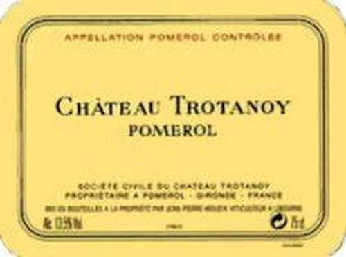 Chateau Trotanoy Pomerol 1961 Rated 98WA