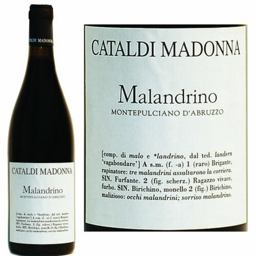 Cataldi Madonna Malandrino Montepulciano d'Abruzzo DOC 2018 Rated 92VM