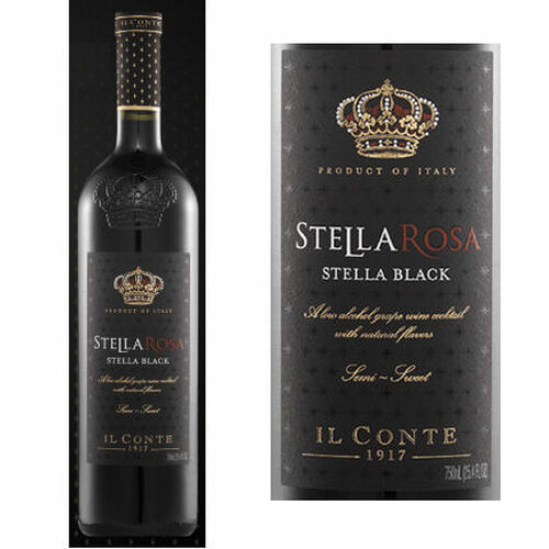 Il Conte d'Alba Stella Rosa Stella Black NV (Italy)