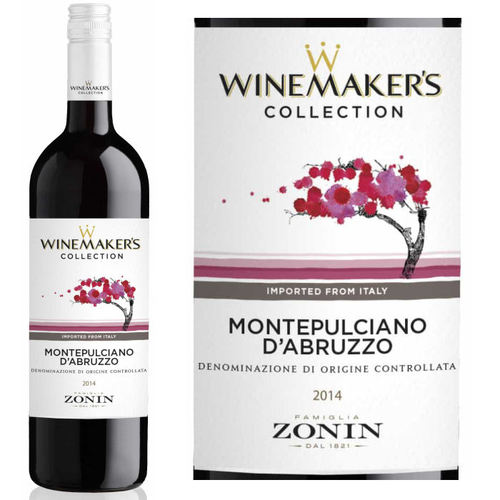 Zonin Winemaker's Collection Montepulciano d'Abruzzo DOC 2014 (Italy)