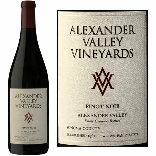 Alexander Valley Vineyards Wetzel Family Estate Pinot Noir 2019