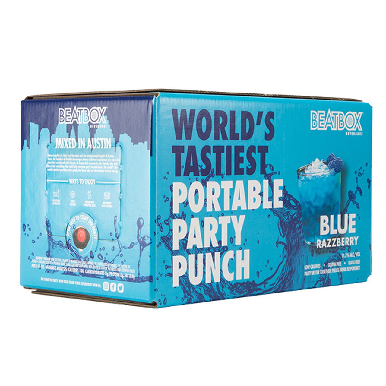 Beatbox Beverages Blue Razzberry 3l Liquor Store Online