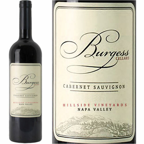 Burgess Cellars Hillside Vineyards Napa Cabernet 2015