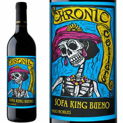 Chronic Cellars Sofa King Bueno Paso Robles Red Blend 2018 Rated 90WE