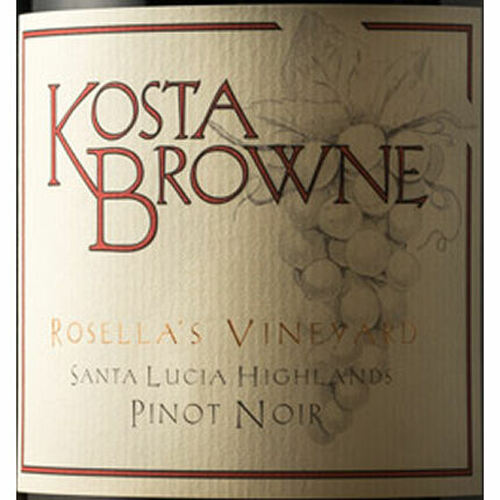 Kosta Browne Rosella's Vineyard Santa Lucia Highlands Pinot Noir 2016 Rated 90VM