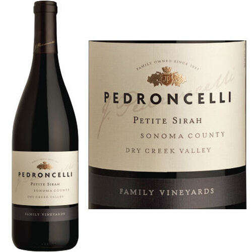 Pedroncelli Family Vineyards Dry Creek Petite Sirah 2018