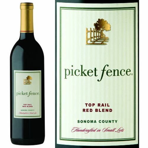 Picket Fence Top Rail Sonoma Red Blend