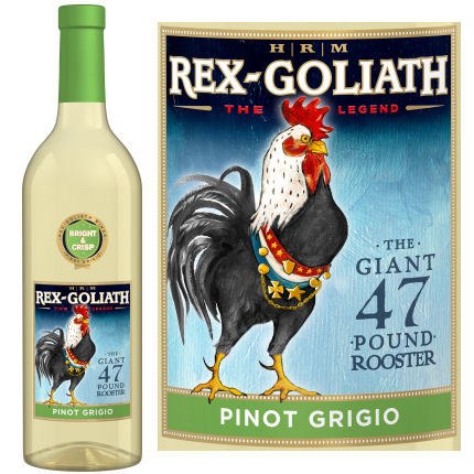 Rex Goliath The Giant 47 Pound Rooster Pinot Grigio NV