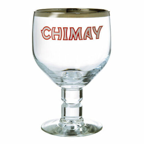 Chimay Belgian Goblet Glass approx 12oz
