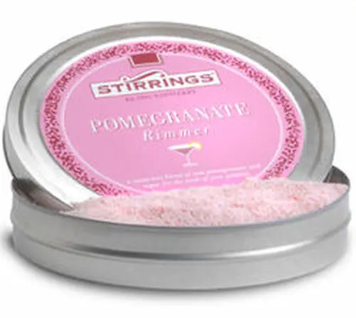Stirrings Pomegranate Rimmer Brand Cocktail Garnish 3.5oz.