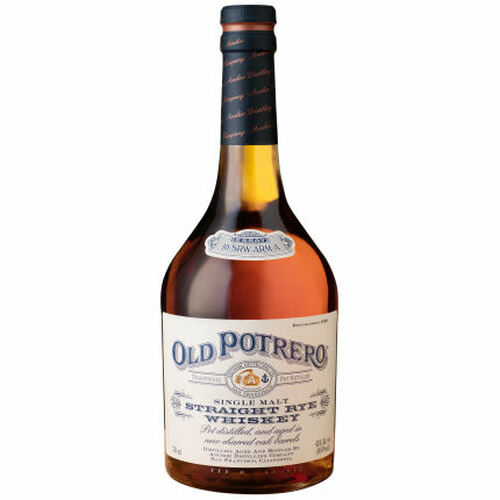 Old Potrero Single Malt Straight Rye Whiskey 750ml