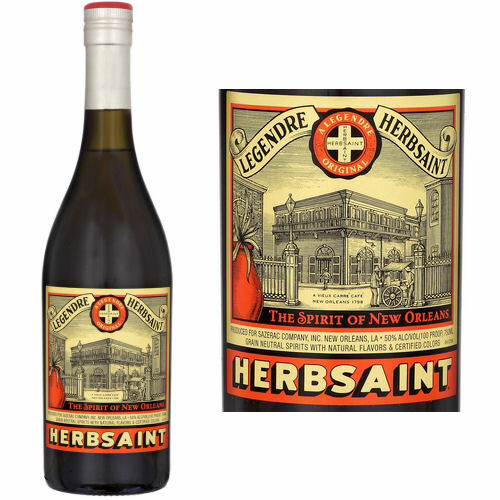 Legendre Herbsaint ORIGINAL Anise Liqueur New Orleans 750ml