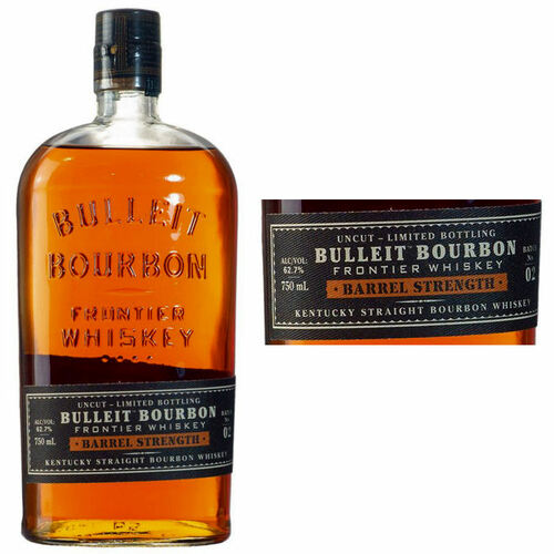 Bulleit Bourbon Barrel Strength Frontier Whiskey 750ml