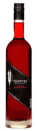 Vampyre Red English Grain Vodka 750ml Etch