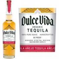 Dulce Vida Organic Anejo Tequila 750ml Etch