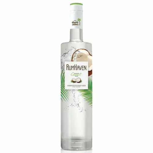RumHaven Coconut Rum Liqueur 750ml Etch
