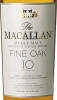 Macallan 10 Year Old Fine Oak Single Malt Scotch 750ml Etch Rated 96-100WE BEST BUY
