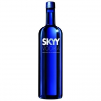 Skyy Blue American Grain Vodka 750ml Etch