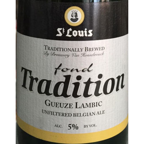 St Louis Gueuze Fond Tradition Lambic Belgian Ale 375ml Liquor Store