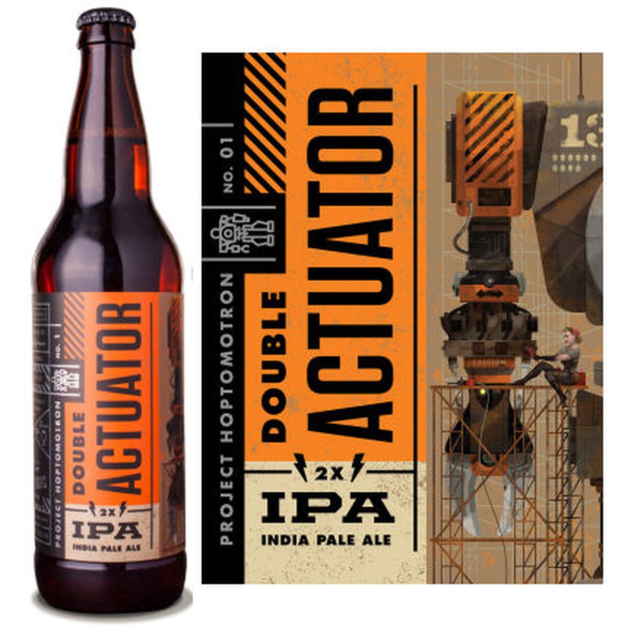 Bottle Logic Double Actuator Double IPA 22oz Nationwide Liquor