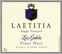 Laetitia Les Galets Pinot Noir 2015 Rated 92WA