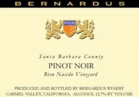 Bernardus Monterey Pinot Noir 2014