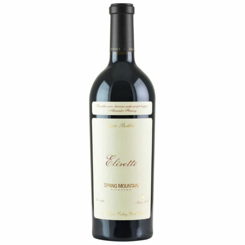 Spring Mountain Elivette Napa Red 2016 Rated 96WS