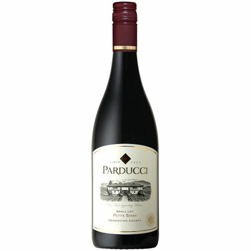 Parducci Mendocino Small Lot Blend Petite Sirah 2019 Rated 92WE BEST BUY
