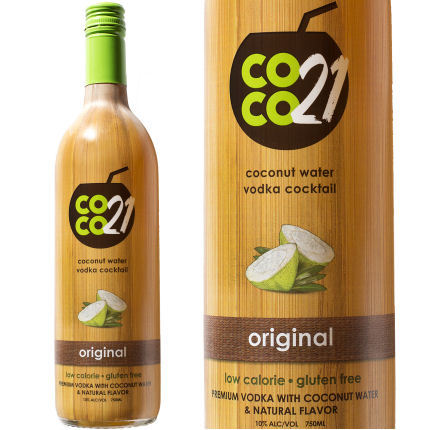 Coco21 Original Coconut Water Vodka Cocktail 750ml