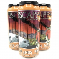 Escape Brewery Redlands Night Orange Blossom Vanilla Blonde Ale 16oz 4 Pack Cans