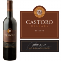 12 Bottle Case Castoro Cellars Reserve Paso Robles Zinfusion 2015