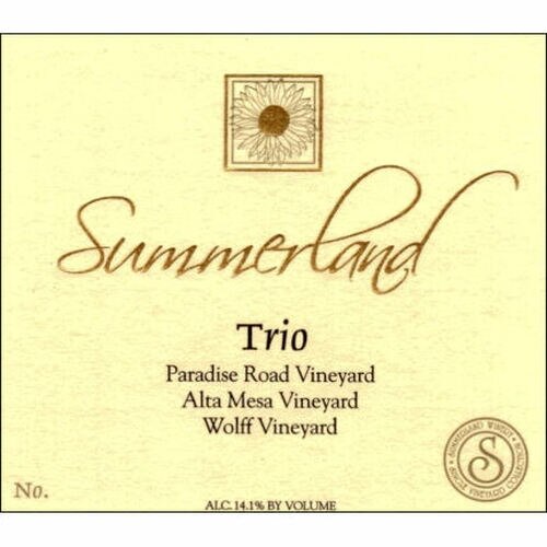 Summerland Trio Rhone Blend 2014