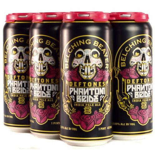 Belching Beaver Deftones Phantom Bride IPA 16oz 6 Pack Cans