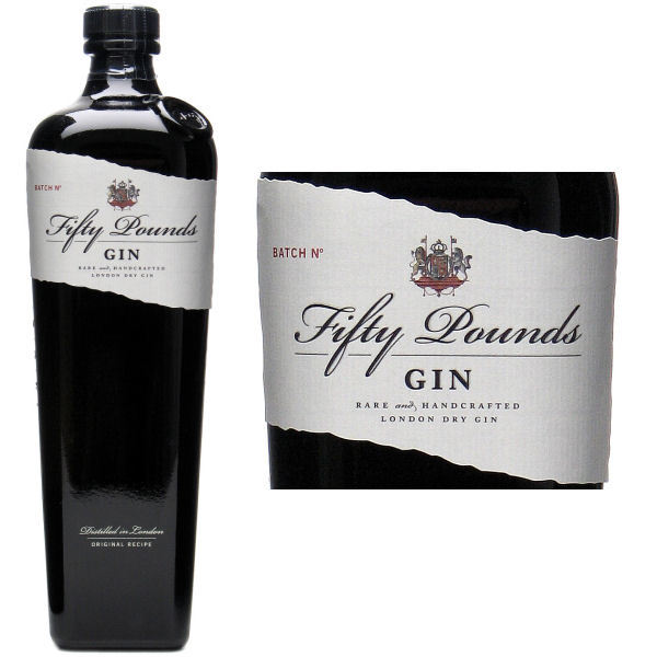 Fifty Pounds London Dry Gin 750ml
