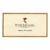 Peter Michael Mon Plaisir Kinghts Valley Chardonnay 2015 Rated 96WA