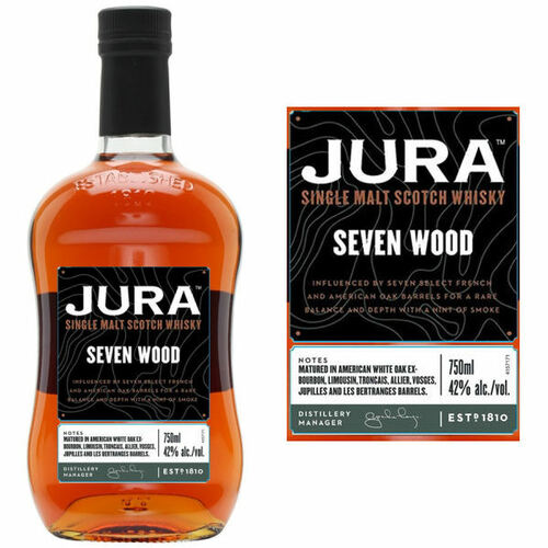 Jura Seven Wood Single Malt Scotch 750ml