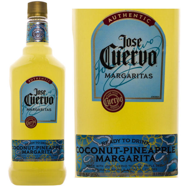 Jose Cuervo Ready To Drink CoconutPineapple Margarita 1.75L Liquor