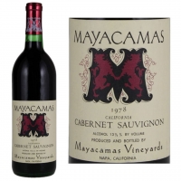 Mayacamas Vineyards Cabernet 1978 Rated 100VM