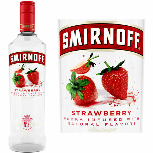 Smirnoff Strawberry Vodka 750ml
