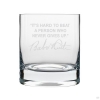 Sports Quotes Personalized Whiskey Glasses